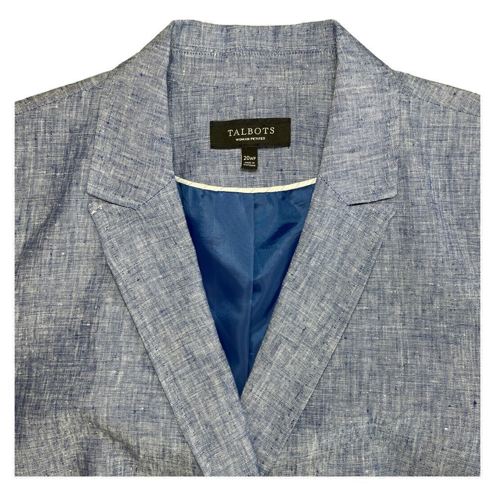 TALBOTS Linen Blazer 20WP